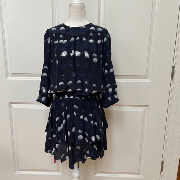 Rooka Dot Mini Silk Dress from Zadig & Voltaire - Picture 4 of 10